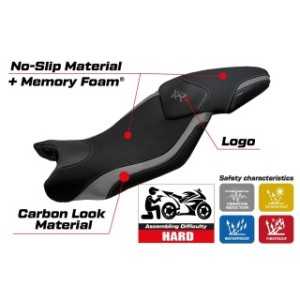 RIVESTIMENTO SELLA TPZ  COMFORT SYSTEM CON LOGO  BMW S 1000 XR 2015/2019