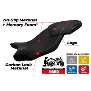 RIVESTIMENTO SELLA TPZ  COMFORT SYSTEM CON LOGO  BMW S 1000 XR 2015/2019