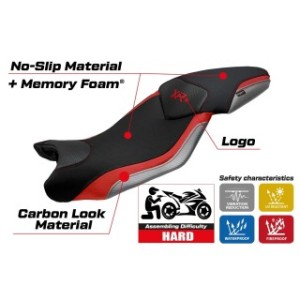 RIVESTIMENTO SELLA TPZ  COMFORT SYSTEM CON LOGO  BMW S 1000 XR 2015/2019