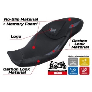 RIVESTIMENTO SELLA TPZ  COMFORT SYSTEM CON LOGO  BMW S 1000 XR 2020/2023