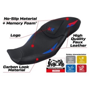 RIVESTIMENTO SELLA TPZ  COMFORT SYSTEM CON LOGO  BMW S 1000 XR 2020/2023