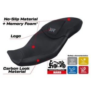 RIVESTIMENTO SELLA TPZ  COMFORT SYSTEM CON LOGO  BMW S 1000 XR 2020/2023