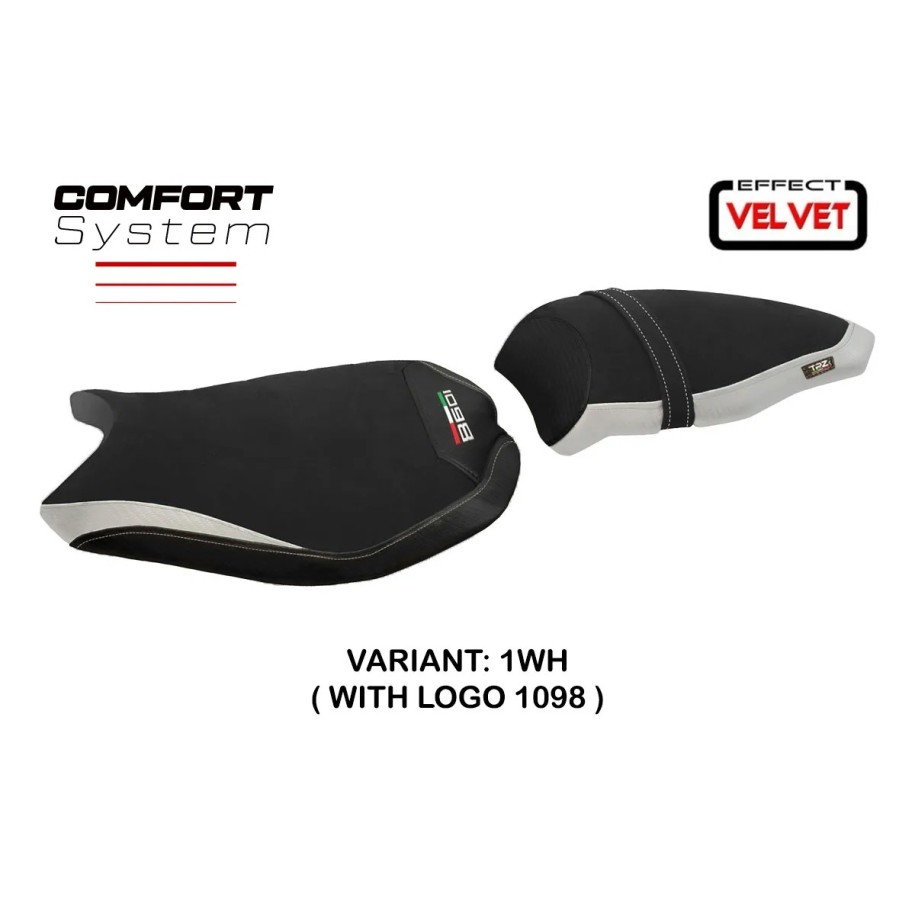 RIVESTIMENTO SELLA TPZ  COMFORT SYSTEM LOGO 1098 DUCATI 848 /  1098 / 1198 2007/2013