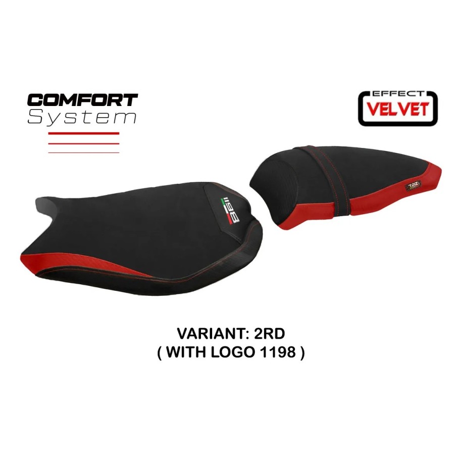 RIVESTIMENTO SELLA TPZ  COMFORT SYSTEM LOGO 1198 DUCATI 848 /  1098 / 1198 2007/2013