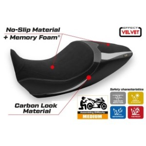 RIVESTIMENTO SELLA TPZ  COMFORT SYSTEM NO LOGO DUCATI DIAVEL 1260 2019/2022