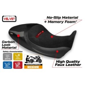 RIVESTIMENTO SELLA TPZ  COMFORT SYSTEM NO LOGO DUCATI DIAVEL 1260 S 2019/2022