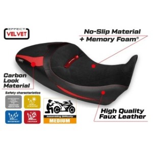 RIVESTIMENTO SELLA TPZ  COMFORT SYSTEM NO LOGO DUCATI DIAVEL 1260 S 2019/2022