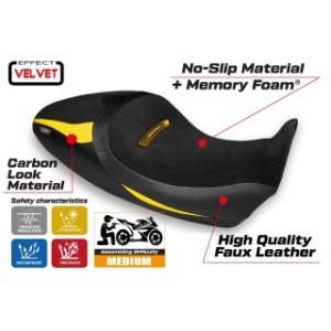 RIVESTIMENTO SELLA TPZ  COMFORT SYSTEM NO LOGO DUCATI DIAVEL 1260 S 2019/2022