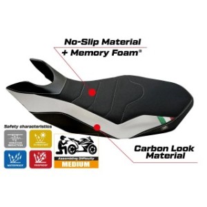 RIVESTIMENTO SELLA TPZ  COMFORT SYSTEM NO LOGO DUCATI HYPERMOTARD 796 / 1100 / 1100 EVO 2007/2012