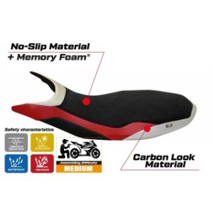 RIVESTIMENTO SELLA TPZ  COMFORT SYSTEM NO LOGO DUCATI HYPERMOTARD 821 / 939 2013/2018