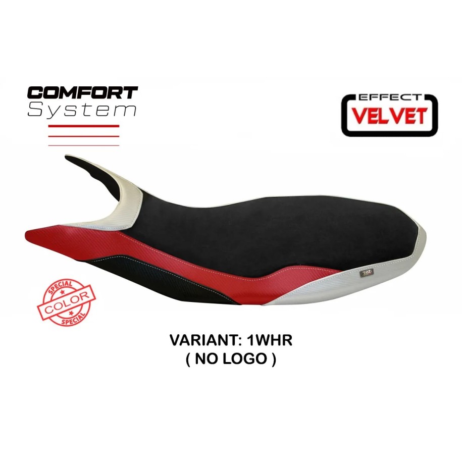 RIVESTIMENTO SELLA TPZ  COMFORT SYSTEM NO LOGO DUCATI HYPERMOTARD 821 / 939 2013/2018