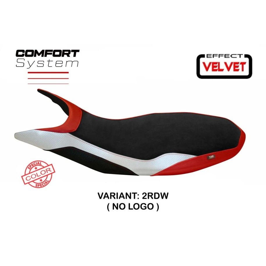 RIVESTIMENTO SELLA TPZ  COMFORT SYSTEM NO LOGO DUCATI HYPERMOTARD 821 / 939 2013/2018