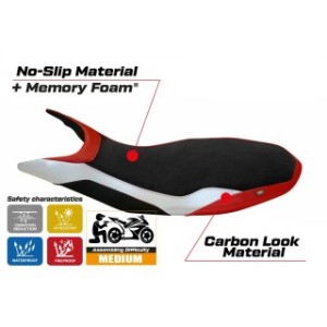 RIVESTIMENTO SELLA TPZ  COMFORT SYSTEM NO LOGO DUCATI HYPERMOTARD 821 / 939 2013/2018