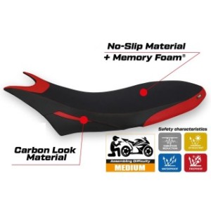 RIVESTIMENTO SELLA TPZ  COMFORT SYSTEM NO LOGO DUCATI HYPERMOTARD 950 2019/2025