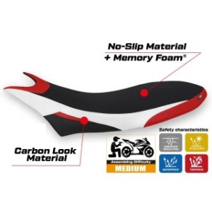 RIVESTIMENTO SELLA TPZ  COMFORT SYSTEM NO LOGO DUCATI HYPERMOTARD 950 2019/2025