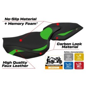 RIVESTIMENTO SELLA TPZ  COMFORT SYSTEM NO LOGO KAWASAKI Z 1000 2014/2021