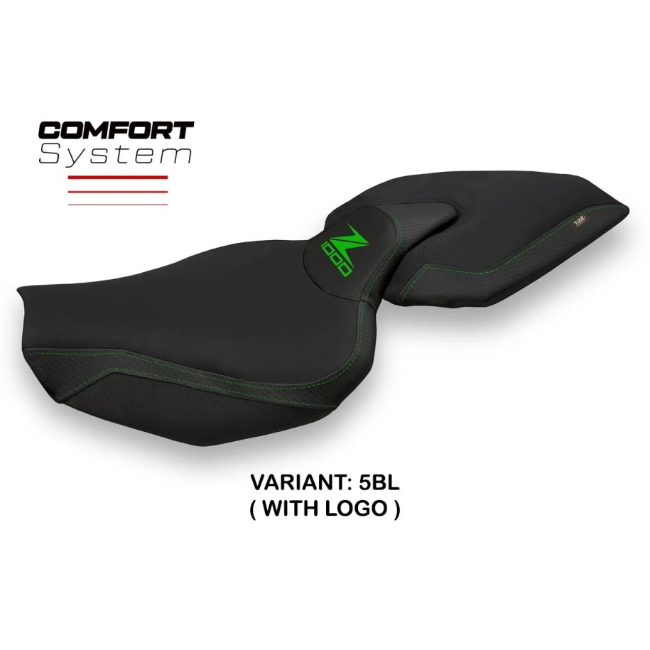 RIVESTIMENTO SELLA TPZ  COMFORT SYSTEM CON LOGO  KAWASAKI Z 1000 2014/2021