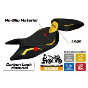 RIVESTIMENTO SELLA TPZ  ULTRAGRIP CON LOGO  APRILIA TUONO 660 2021/2025