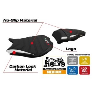 RIVESTIMENTO SELLA TPZ  ULTRAGRIP LOGO 848 DUCATI 848 /  1098 / 1198 2007/2013