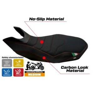 RIVESTIMENTO SELLA TPZ  ULTRAGRIP NO LOGO DUCATI HYPERMOTARD 796 / 1100 / 1100 EVO 2007/2012