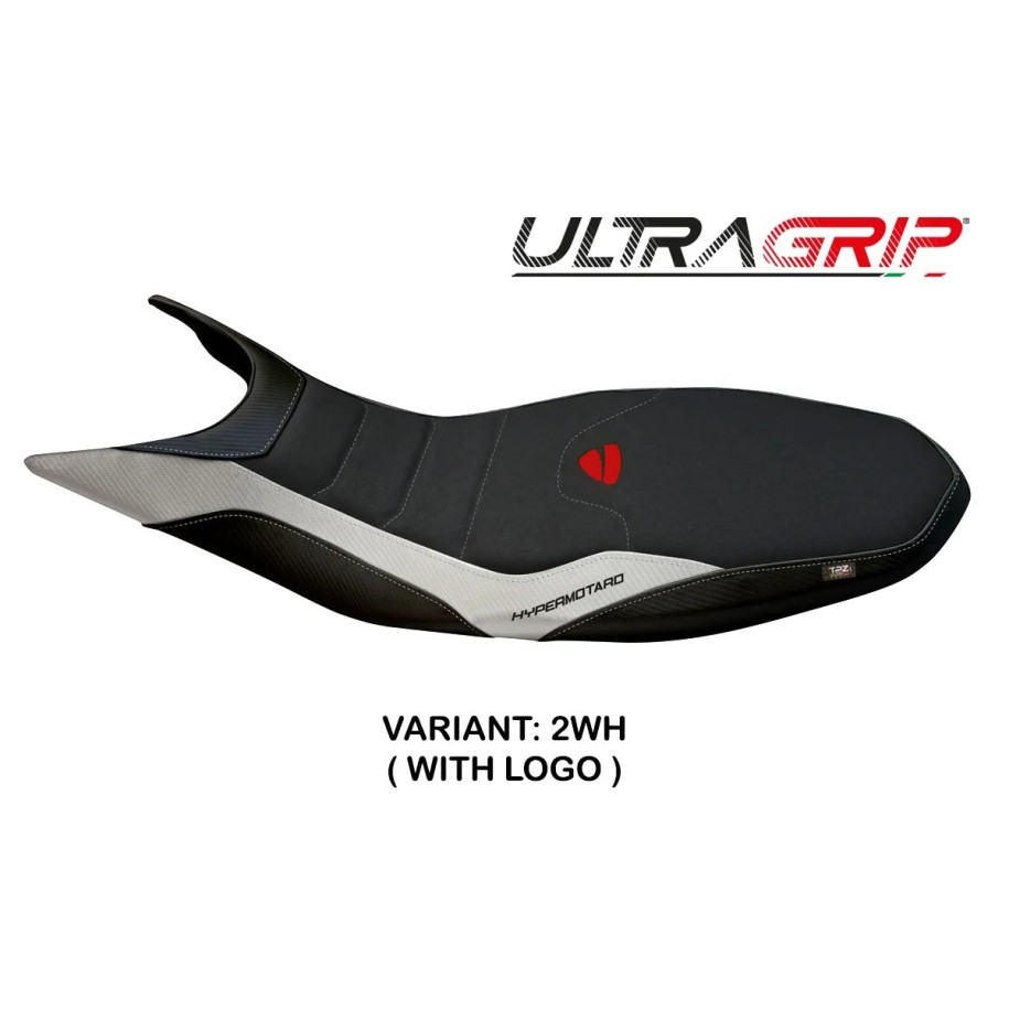 RIVESTIMENTO SELLA TPZ  ULTRAGRIP CON LOGO  DUCATI HYPERMOTARD 821 / 939 2013/2018