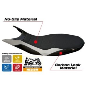 RIVESTIMENTO SELLA TPZ  ULTRAGRIP NO LOGO DUCATI HYPERMOTARD 821 / 939 2013/2018