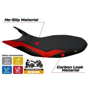 RIVESTIMENTO SELLA TPZ  ULTRAGRIP NO LOGO DUCATI HYPERMOTARD 821 / 939 2013/2018
