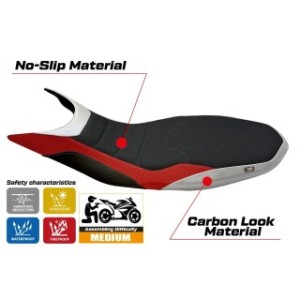 RIVESTIMENTO SELLA TPZ  ULTRAGRIP NO LOGO DUCATI HYPERMOTARD 821 / 939 2013/2018