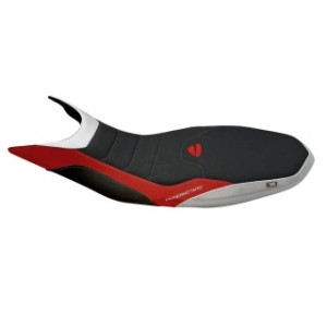 RIVESTIMENTO SELLA TPZ  ULTRAGRIP CON LOGO  DUCATI HYPERMOTARD 821 / 939 2013/2018