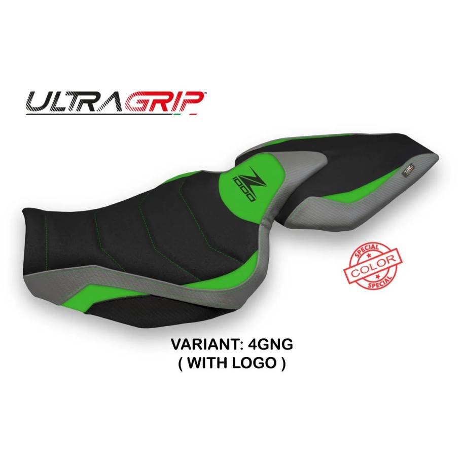 RIVESTIMENTO SELLA TPZ  ULTRAGRIP CON LOGO  KAWASAKI Z 1000 2014/2021