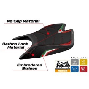 RIVESTIMENTO SELLA TPZ  ULTRAGRIP NO LOGO APRILIA RSV4 2021/2025