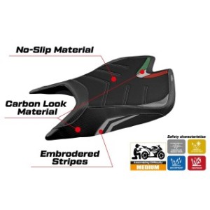 RIVESTIMENTO SELLA TPZ  ULTRAGRIP NO LOGO APRILIA RSV4 2021/2025