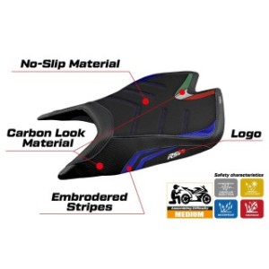 RIVESTIMENTO SELLA TPZ  ULTRAGRIP CON LOGO  APRILIA RSV4 2021/2025