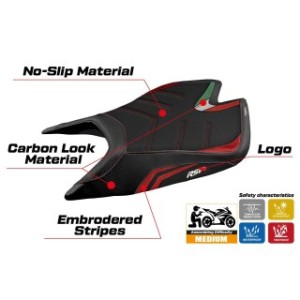 RIVESTIMENTO SELLA TPZ  ULTRAGRIP CON LOGO  APRILIA RSV4 2021/2025