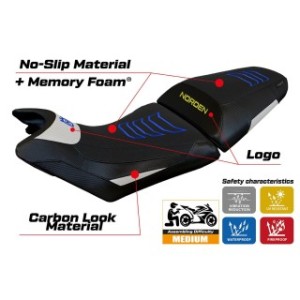 RIVESTIMENTO SELLA TPZ  COMFORT SYSTEM CON LOGO  HUSQVARNA NORDEN 901 2022/2025