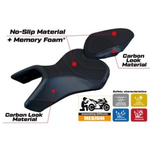 RIVESTIMENTO SELLA TPZ  COMFORT SYSTEM NO LOGO SUZUKI GSX 8S / 8R 2023/2025