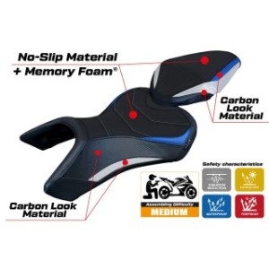 RIVESTIMENTO SELLA TPZ  COMFORT SYSTEM NO LOGO SUZUKI GSX 8S / 8R 2023/2025