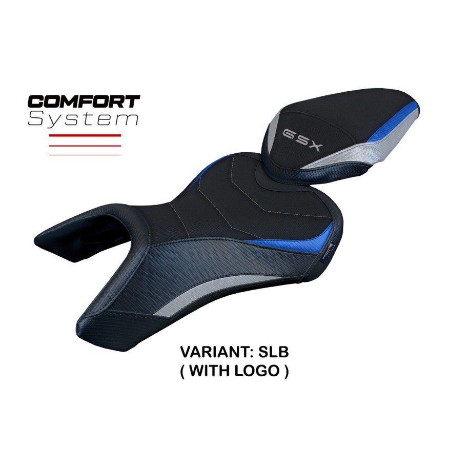 RIVESTIMENTO SELLA TPZ  COMFORT SYSTEM CON LOGO  SUZUKI GSX 8S / 8R 2023/2025