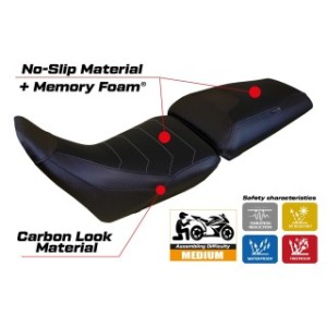 RIVESTIMENTO SELLA TPZ  COMFORT SYSTEM NO LOGO SUZUKI V-STROM 1050 2020/2025