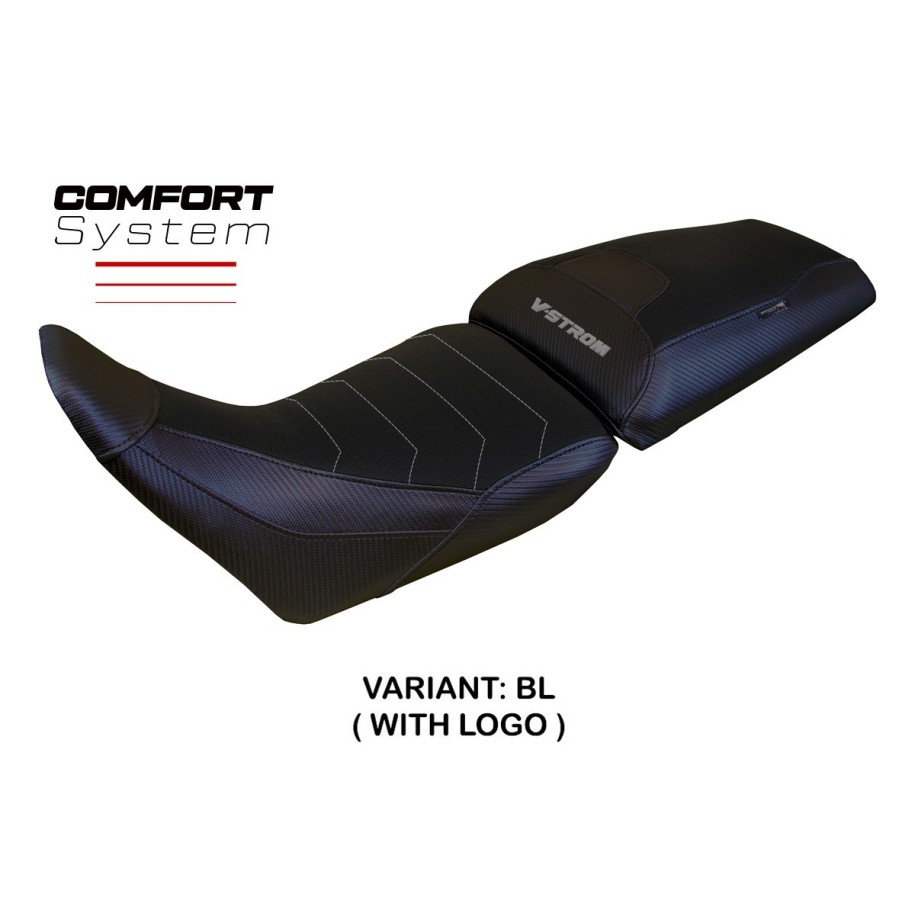 RIVESTIMENTO SELLA TPZ  COMFORT SYSTEM CON LOGO  SUZUKI V-STROM 1050 2020/2025