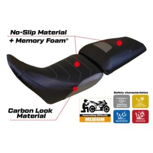 RIVESTIMENTO SELLA TPZ  COMFORT SYSTEM NO LOGO SUZUKI V-STROM 1050 2020/2025