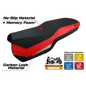 RIVESTIMENTO SELLA TPZ  COMFORT SYSTEM NO LOGO DUCATI MULTISTRADA V4 sella intera unica 2021/2025