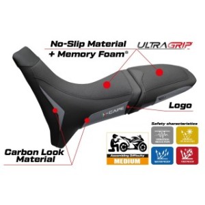 RIVESTIMENTO SELLA TPZ  COMFORT SYSTEM CON LOGO  MOTO MORINI X-CAPE 650-700 2021/2025