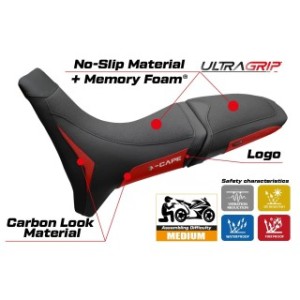 RIVESTIMENTO SELLA TPZ  COMFORT SYSTEM CON LOGO  MOTO MORINI X-CAPE 650-700 2021/2025