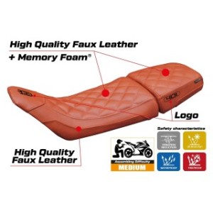 RIVESTIMENTO SELLA TPZ  COMFORT SYSTEM CON LOGO  HUSQVARNA SVARTPILEN 401 2018/2023