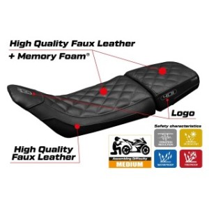 RIVESTIMENTO SELLA TPZ  COMFORT SYSTEM CON LOGO  HUSQVARNA SVARTPILEN 401 2018/2023