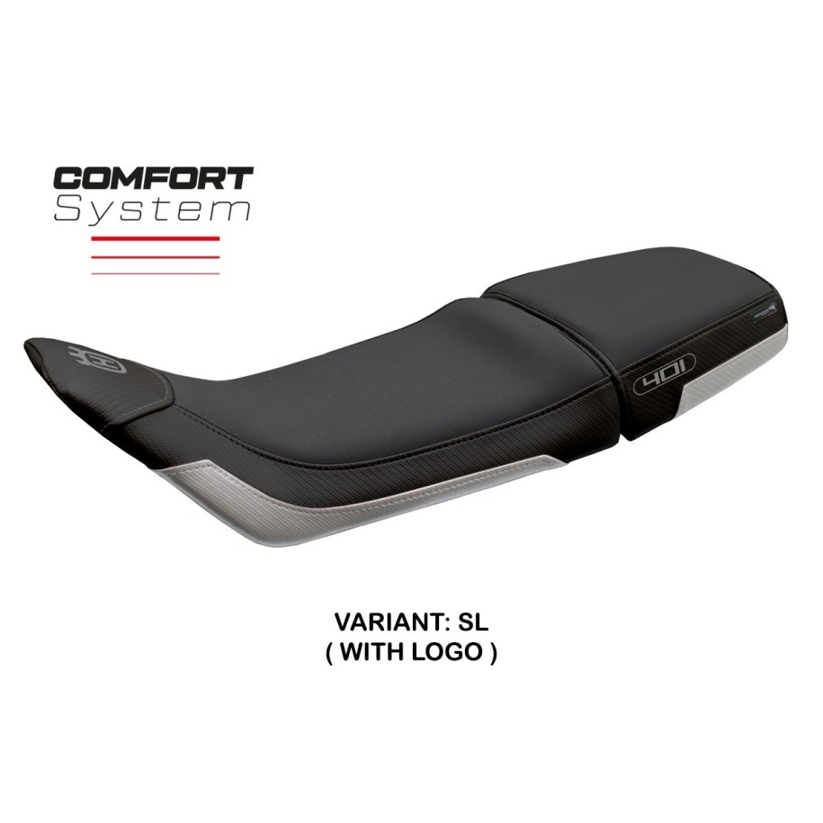 RIVESTIMENTO SELLA TPZ  COMFORT SYSTEM CON LOGO  HUSQVARNA SVARTPILEN 401 2018/2023