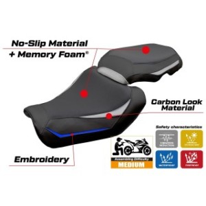 RIVESTIMENTO SELLA TPZ  COMFORT SYSTEM NO LOGO YAMAHA TRACER 9 GT 2025-2026