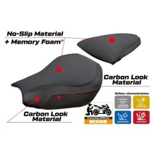 RIVESTIMENTO SELLA TPZ  COMFORT SYSTEM NO LOGO KAWASAKI NINJA ZX 10 R 2006/2007