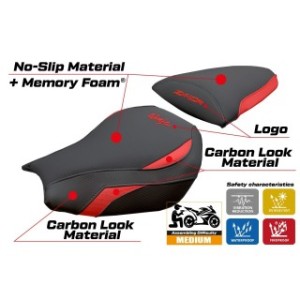 RIVESTIMENTO SELLA TPZ  COMFORT SYSTEM CON LOGO  KAWASAKI NINJA ZX 10 R 2006/2007